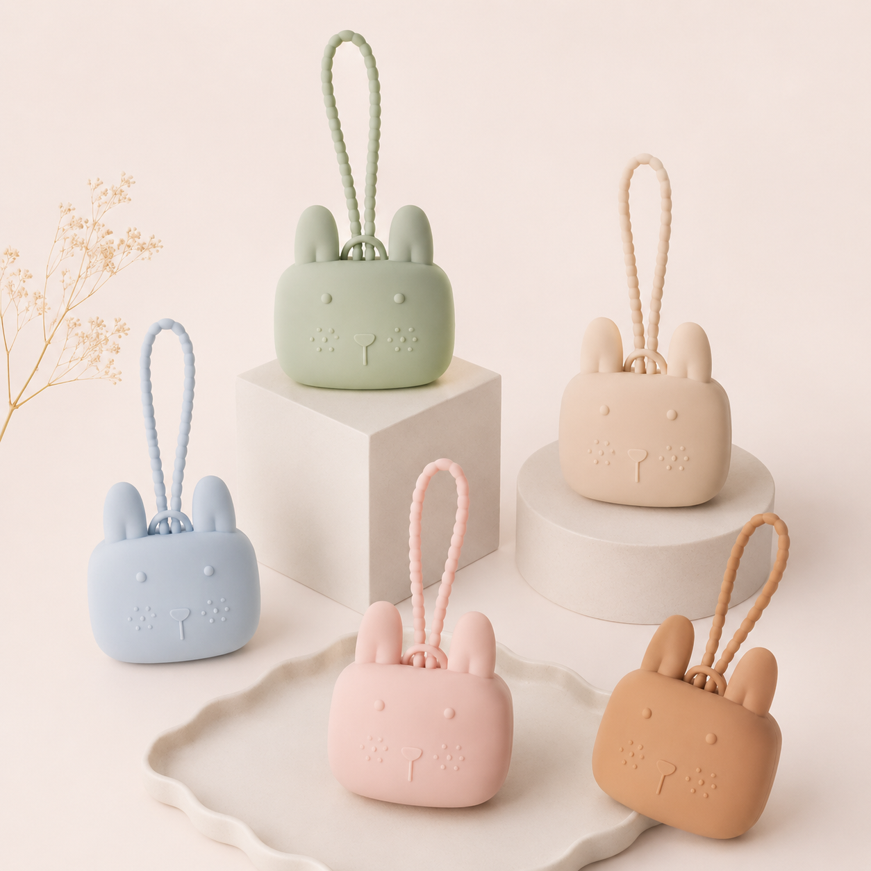 Niox Care BunnyPouch™ Pacifier Holder