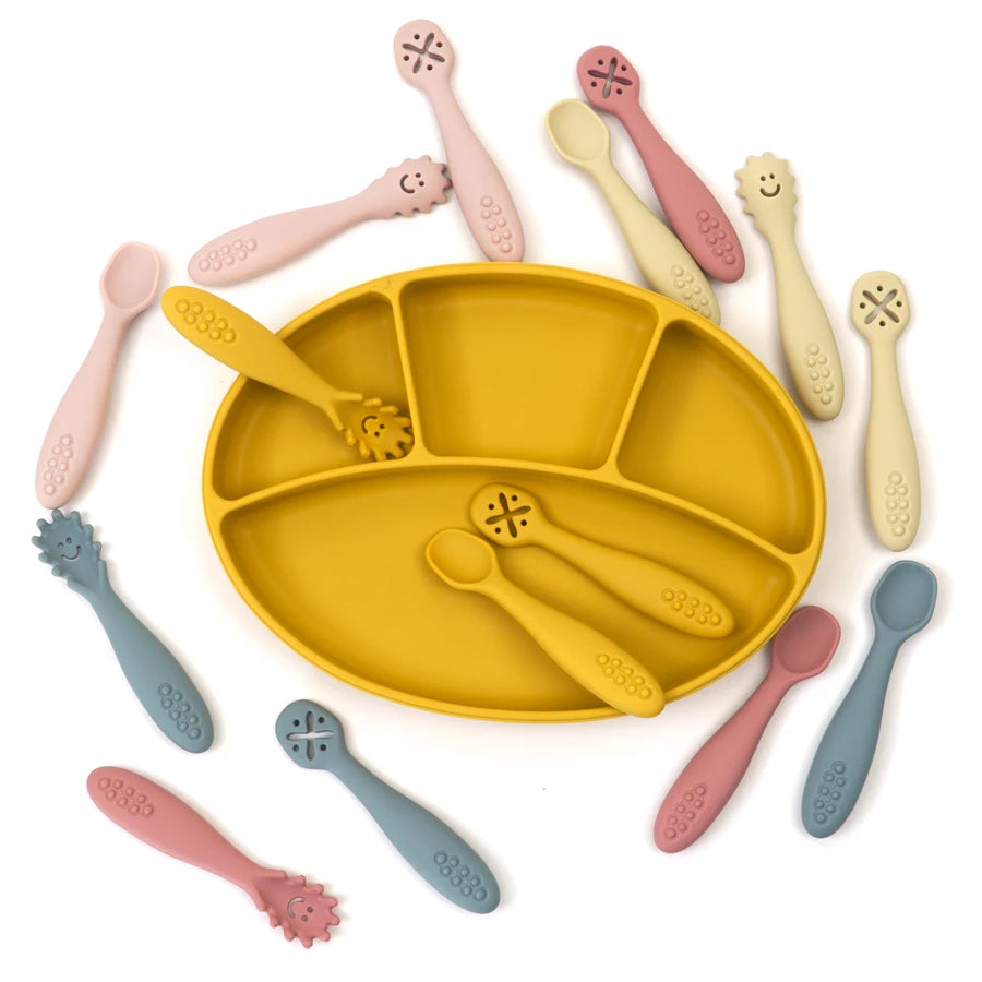 Niox Care TinySpoon™ Silicone Learning Spoons Set (3-piece)
