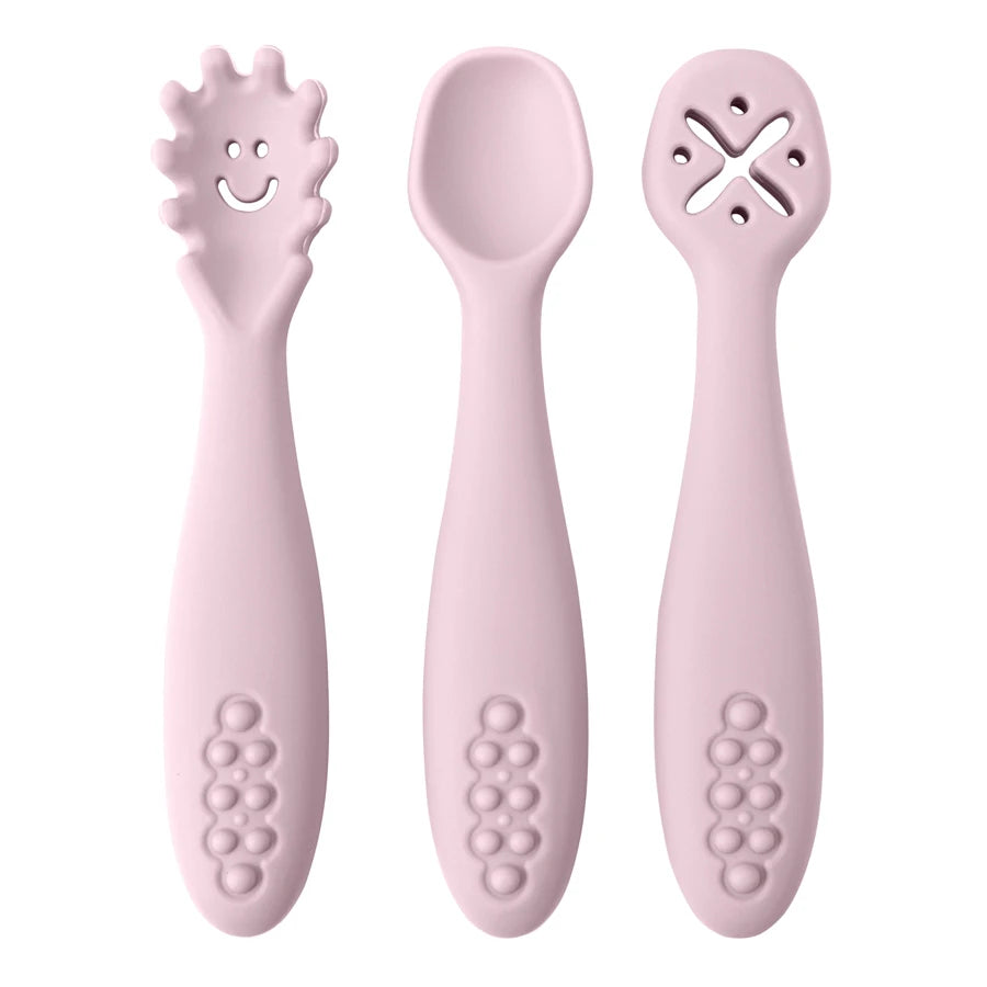Niox Care TinySpoon™ Silicone Learning Spoons Set (3-piece)