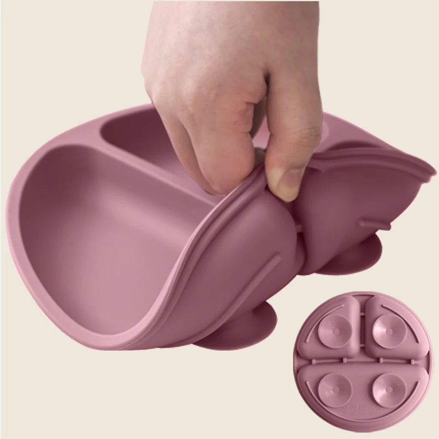 Niox Care TinyPlate™ Siliconen Kinderbord met Zuignap
