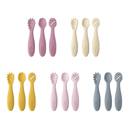 Niox Care TinySpoon™ Silicone Learning Spoons Set (3-piece)
