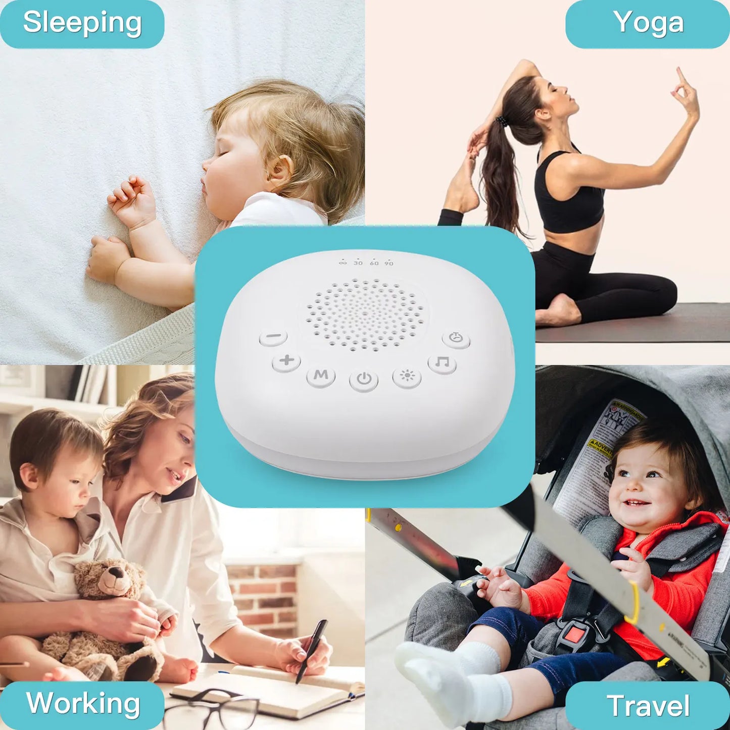 Niox Care DreamTone™ White Noise Machine