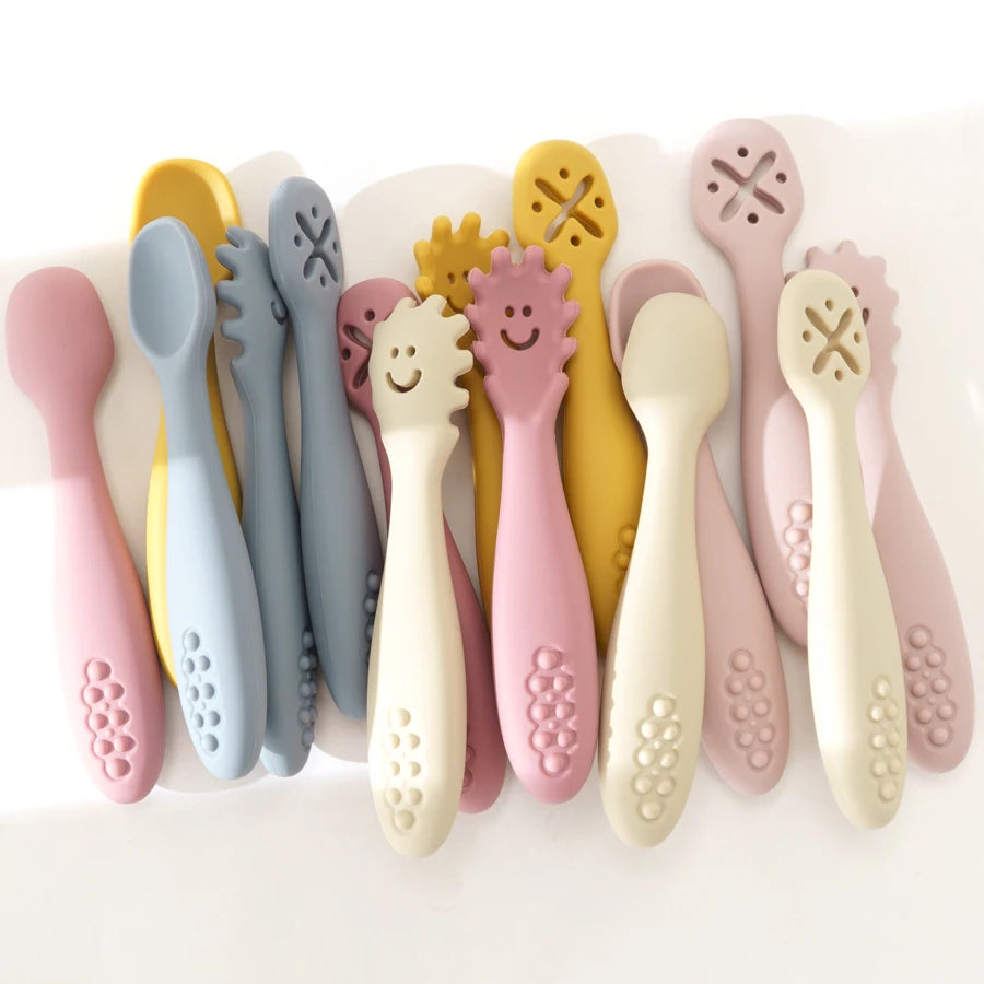 Niox Care TinySpoon™ Silicone Learning Spoons Set (3-piece)