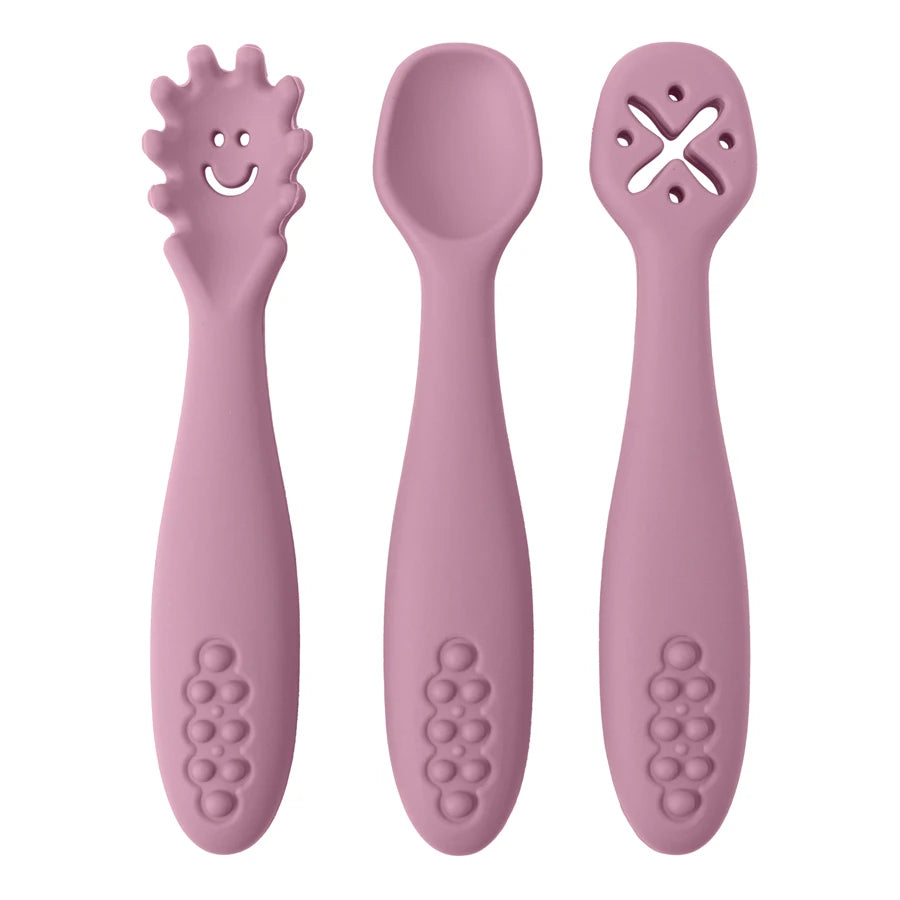 Niox Care TinySpoon™ Silicone Learning Spoons Set (3-piece)
