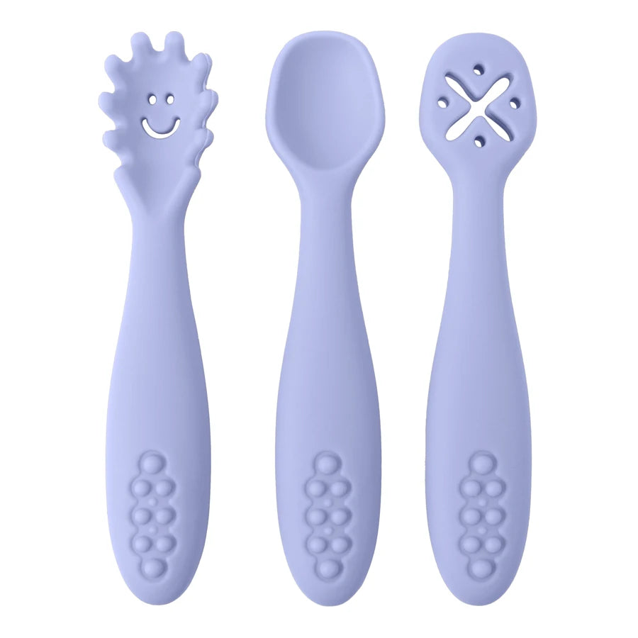 Niox Care TinySpoon™ Silicone Learning Spoons Set (3-piece)