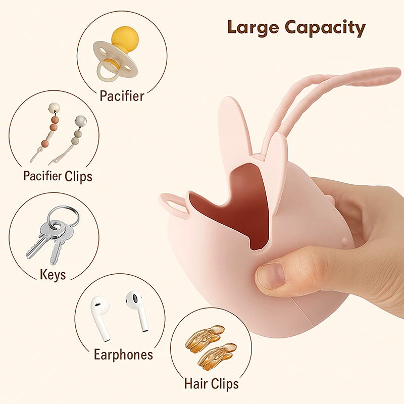 Niox Care BunnyPouch™ Pacifier Holder